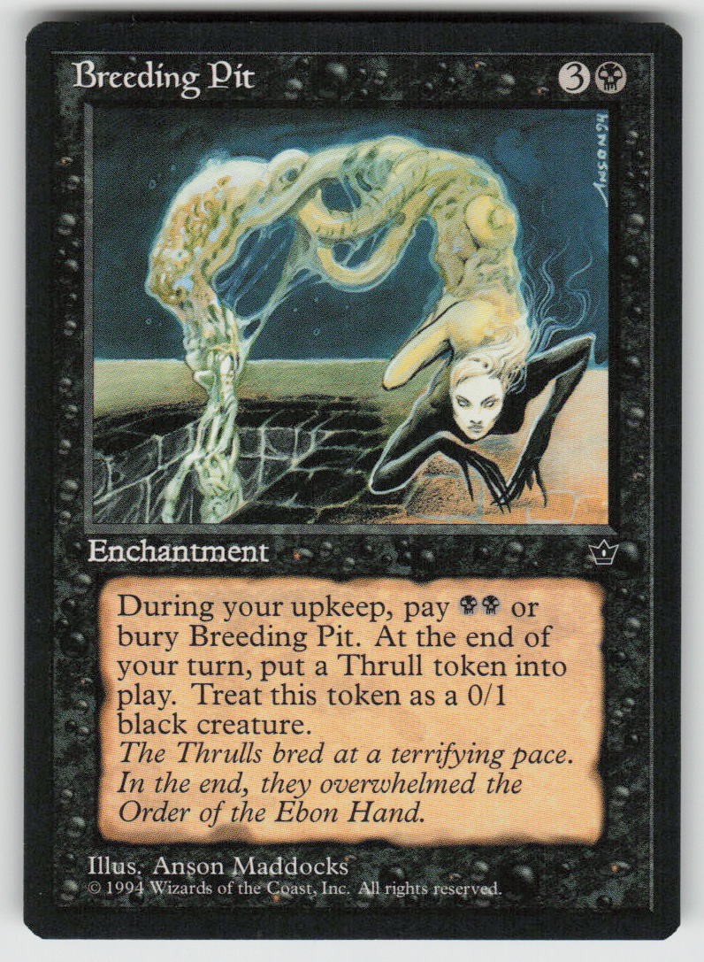 Breeding Pit Uncommon Fallen Empires 35 MTG Near Mint