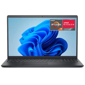 NEW Dell 15.6" FHD portable AMD Ryzen 7 7730U 16GB 1TB Noir de carbone