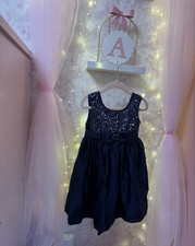 Beautiful Girl Girls Black Sequin Formal Dress, Size 3, Polyester