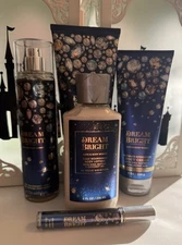 DREAM BRIGHT 5-Piece Bundle Spray, Wash, Cream, Lotion, & .23 Oz Perfume