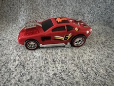 2019 Mattel Hot Wheels Red Race Car Music Sound Toy Just Play LLC 1/24 Scale