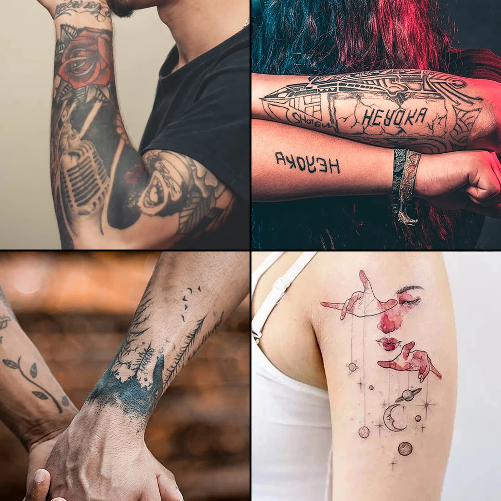 Blank Tattoo Skin Practice - Rayyl 5Pieces Tattoo Practice Skin Soft Silicone... - product detail image 7