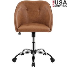 Modern Velvet Office Chair Adjustable Height Swivel Ergonomic Desk Chair New
