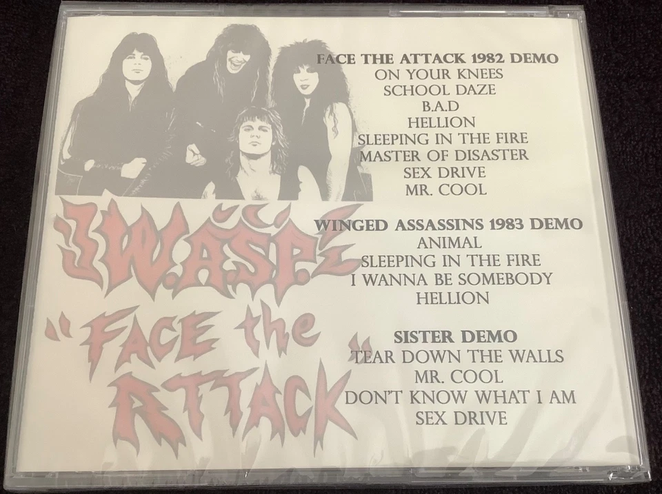 W.A.S.P. WINGED ATTACK CD RARE DEMOS BLACKIE LAWLESS HEAVY METAL WASP 80'S NEW - Image 2 of 4