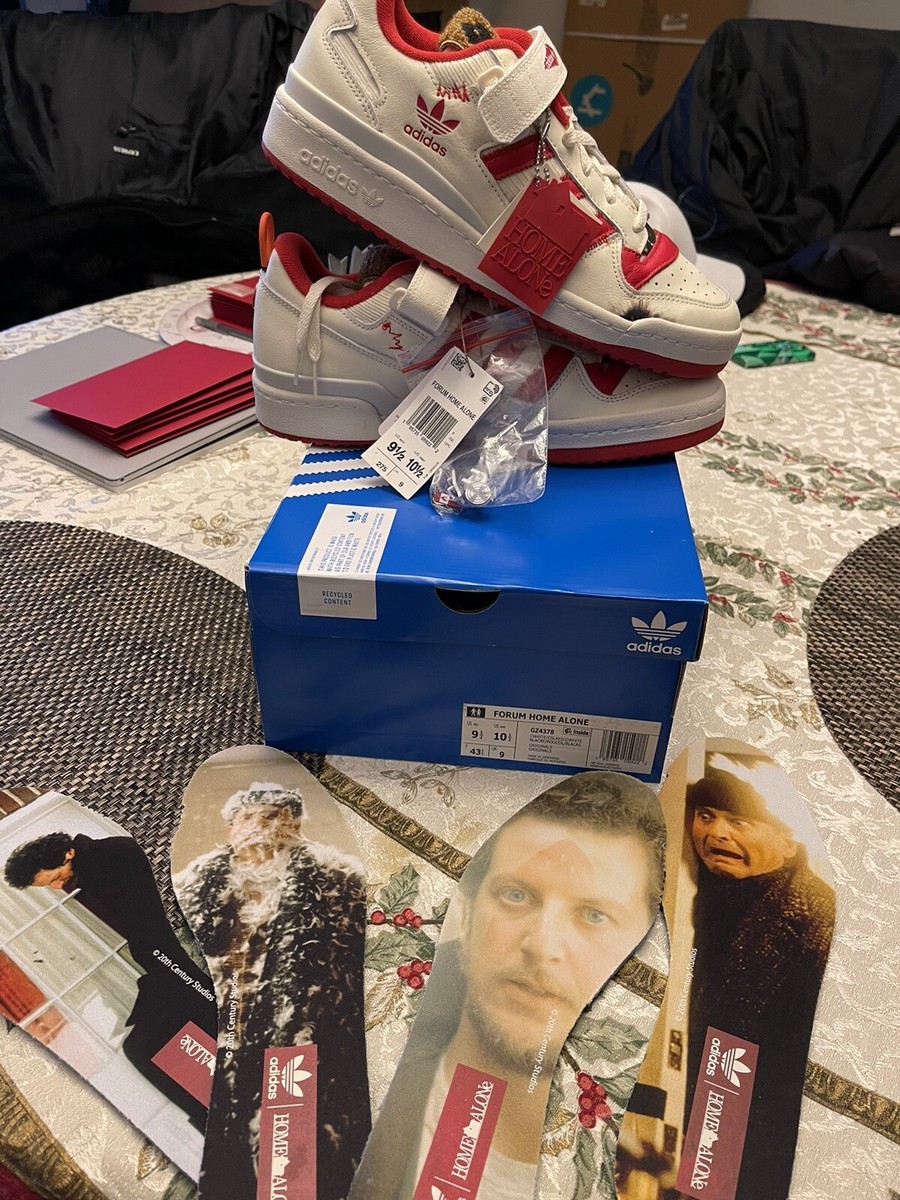 Adidas forum low home alone size 9.5 In Hand Same Day Shipping | eBay