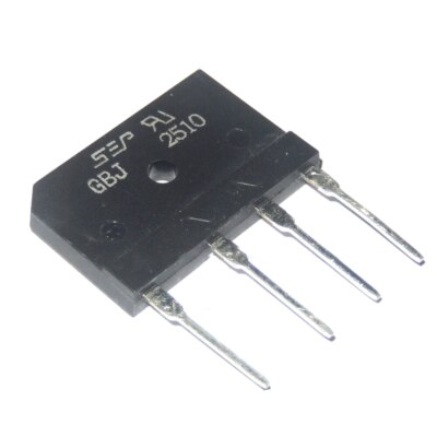 set of 5 1000V KBJ2510 GBJ2510  Bridge Rectifier 25A high quality