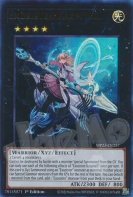 Yugioh Exosister Kaspitell - 1st Edition Ultra Rare NM - Free