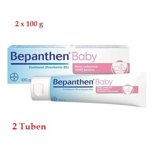 Bepanthen Nappy Care Salbe Wund Und Heilsable Baby 2 x 100 g (200 g) - Bild 1 von 8