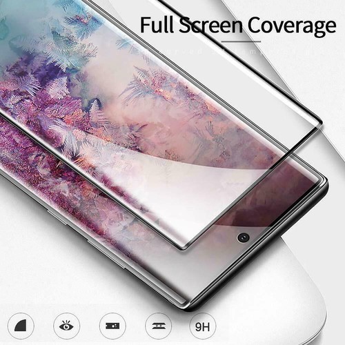 Funda protectora de pantalla de vidrio templado NOTE 10 / Plus amigable para Samsung Galaxy - Imagen 9 de 16