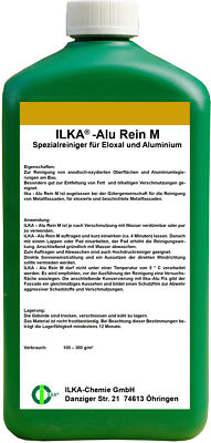ILKA-Alu Rein M Alu Reiniger für Eloxal und Aluminium Entfetter 1 Liter