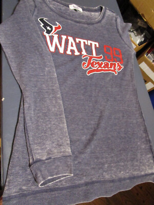 NWT TOUCH ALYSSA MILANO JJ WATT #99 HOUSTON TEXANS L