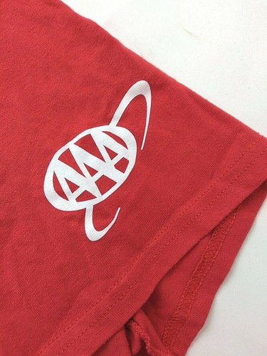 AAA Versicherung T-Shirt Erwachsene XL Cares Volunteer rot kurzarm doppelseitig - Bild 3 von 9