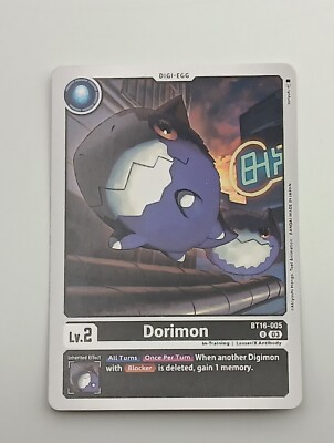 Digimon TCG Einzelkarte Dorimon NM