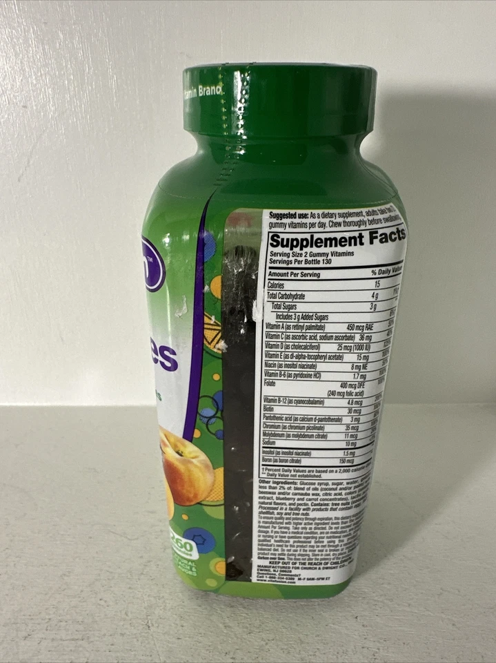 Gomas Vitafusion MultiVites Everyday Health 260 ct - Imagem 2 de 4