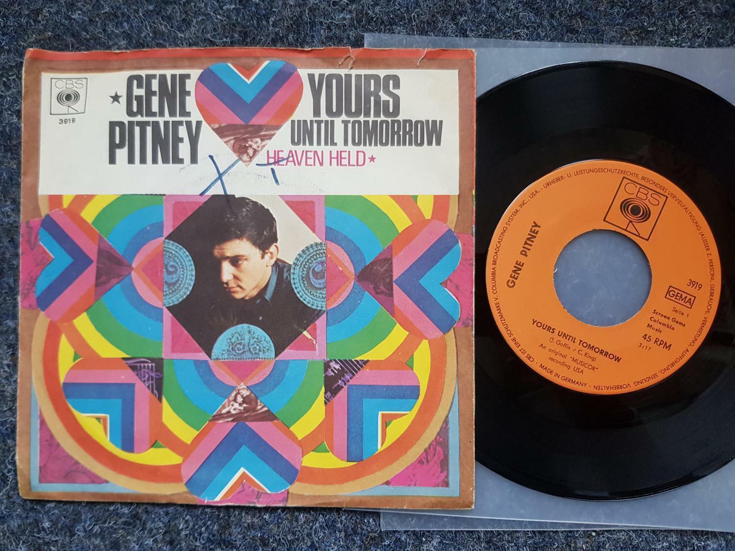 7"" Single Vinyl Gene Pitney - Yours until tomorrow Germany