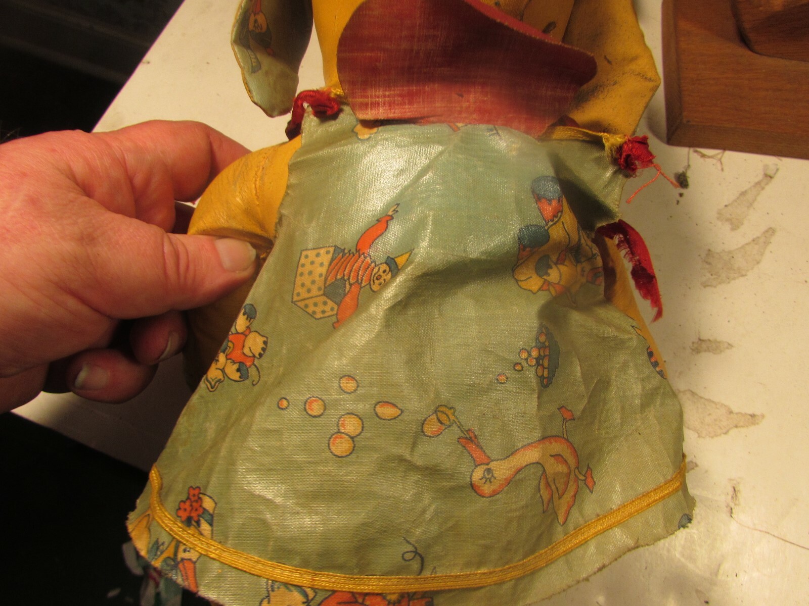 Vintage 1950'S Vinyl Stuffed animal, Bunny Gem