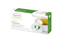 Ronnefeldt Leafcup® Morgentau. 15 Green tea Bags with mango & citrus flavor.Made