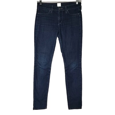 Rich Skinny Leg Jeans Size 28 Medium Wash Stretch Blue Denim - Main Image