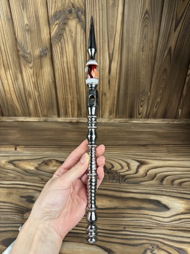 Vintage Große Küchenaxt Axt Hammer Handarbeit Gefängnis Kunst UdSSR Sowjet Russland - Bild 15 von 18