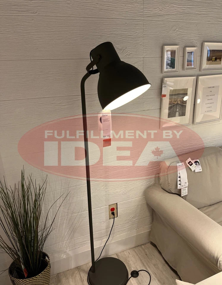 Brand New IKEA HEKTAR  Floor Lamp Dark Gray 702.165.44 - Image 3 of 4