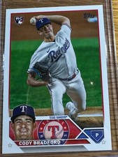 Cody Bradford Texas Rangers 2023 Topps Update #US53 Baseball MLB