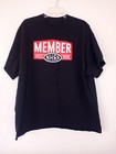 NHRA T Shirt Member Safety Speed Black Graphic Double Sided Large
