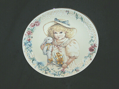 HAMILTON COLLECTION 1990 Dear to My Heart Plate ''Dacy '' Signed by Jan Hagara 