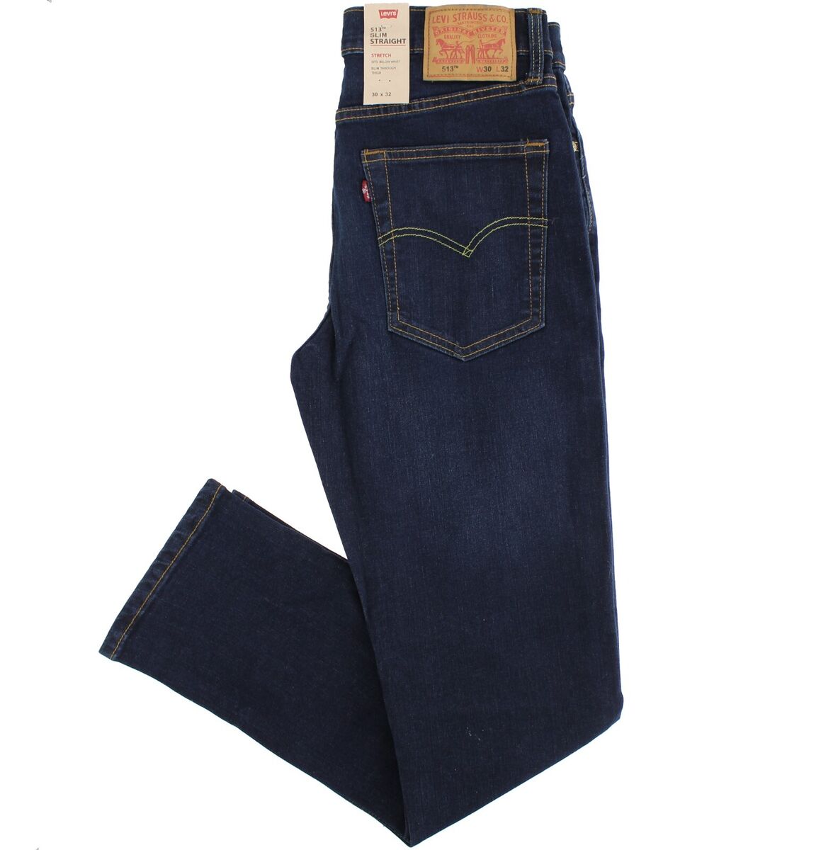 Levi's Men's 513 Jeans Slim Straight Blended Denim Pants 5 Levi's Men's 513 Jeans Slim Straight Blended Denim Pants 5