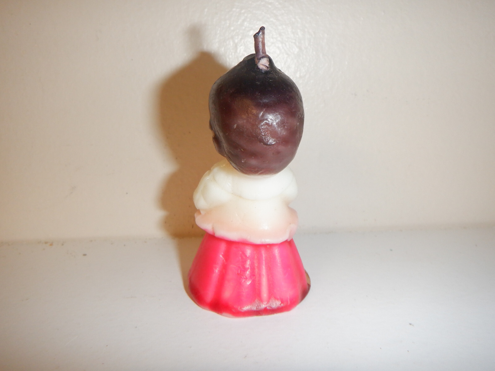 VINTAGE GURLEY CANDLE RARE BLACK AFRICAN CHURCH SINGER CHOIR BOY