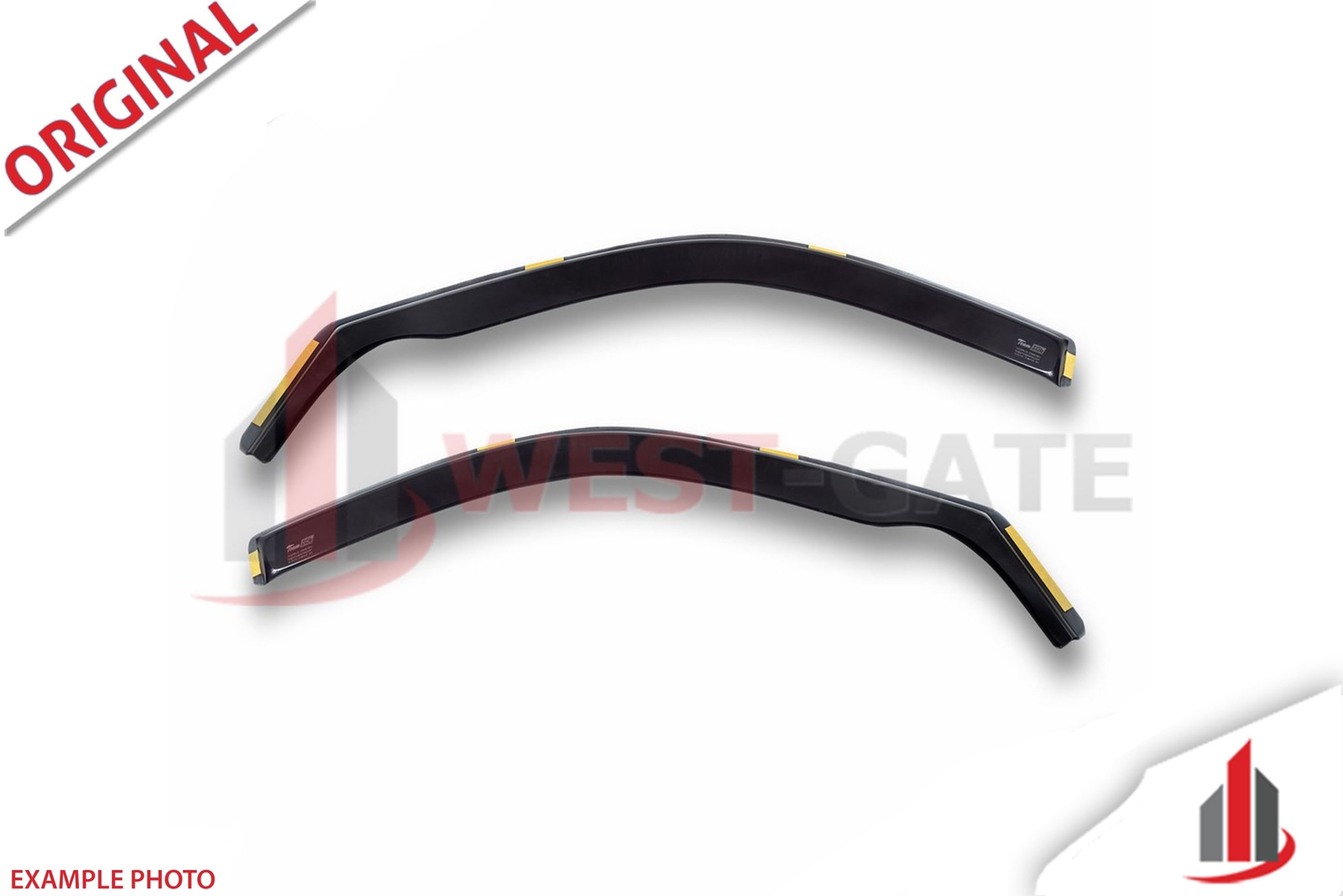 HEKO wind deflectors FRONT set 2 pieces MERCEDES SPRINTER mk3 VAN 2017