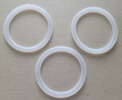 3x REGULAR Mouth Mason Jar Silicone Gasket Replacement Seal 🡺Gin Basket Thumper