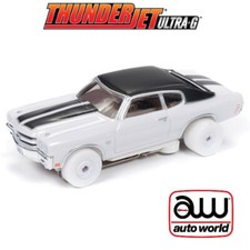 Auto World Thunderjet R23 1970 Chevrolet Chevelle SS iWheels : 1:64 HO Slot Car
