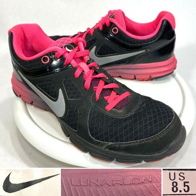 Nike Lunarlon Forever Womens US 8.5, EU 40 Black \u0026 Pink Running Training  Shoes | eBay