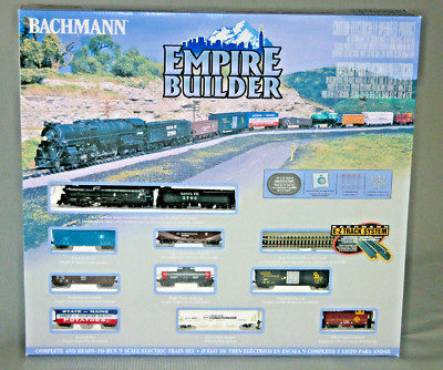 Bachmann N Empire Builder Train Set BAC24009 EZ Track Nickel