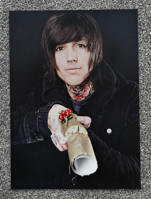 Bring Me The Horizon / Oli Sykes - Classic 2010 Kerrang Poster - RARE
