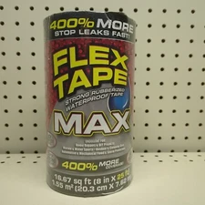 Flex Tape, Original Thick Flexible Rubberized Waterproof Tape - Seal and Patch