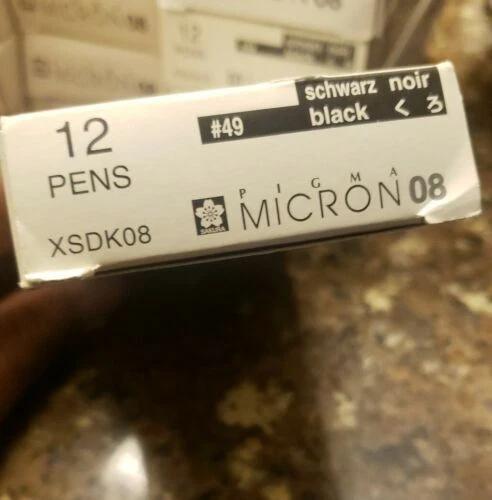 Micron Permanent Markers for Artists
