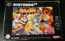 Thumbnail of ebay&reg; auction 162155692831 | N64 - Super Smash Bros. - (OVP, mit Anleitung) A635