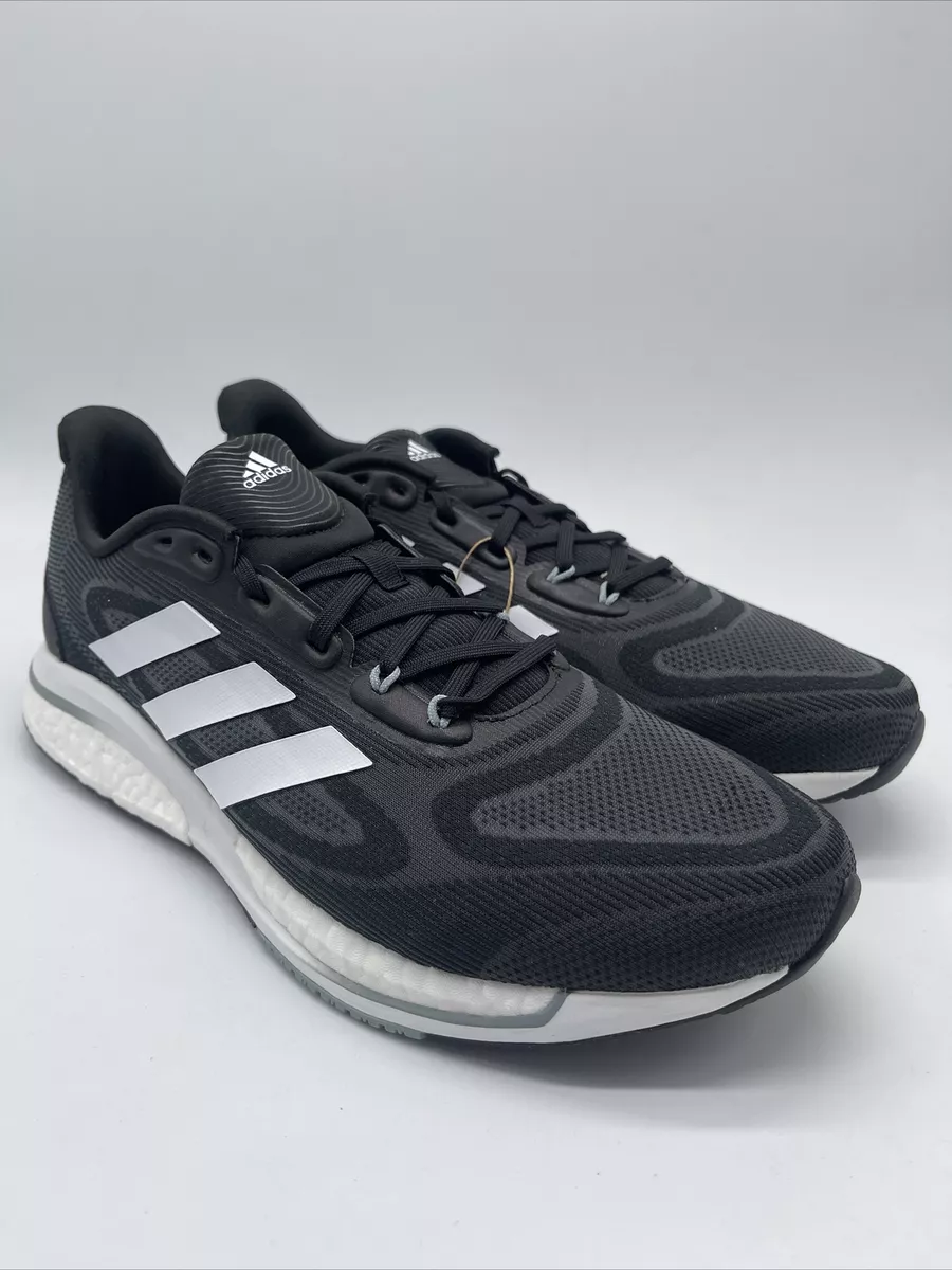 Adidas Supernova Low Mens Trail Running Shoes Black White GX2953 Men s Size 10