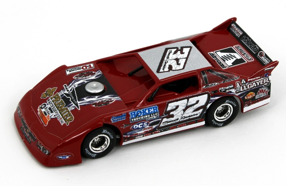 1:64 ADC Dirt Late Model *BOBBY PIERCE* #32 Red Hoker 2019 Car