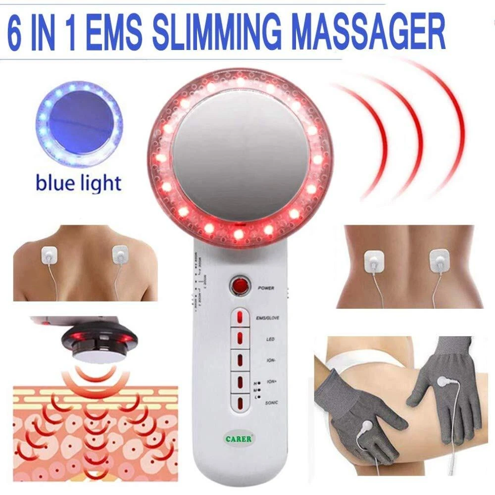 6-IN-1 Body Slim-ming Beauty Instrument Massager Slimming and Fat Burning Device - Picture 2 of 28