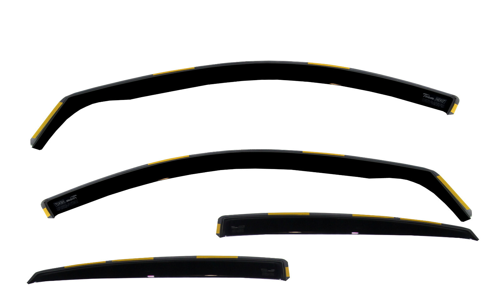 for SKODA Octavia MK3 Hatchback 20132019 4pc Wind Deflectors HEKO