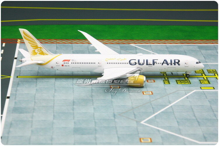 1:400 Phoenix GULF AIR BOEING 787-9 Passenger Airplane Diecast
