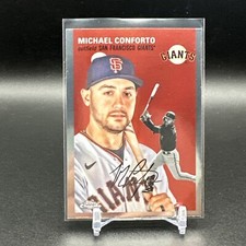2023 Topps Chrome Platinum Anniversary Michael Conforto #67 Giants