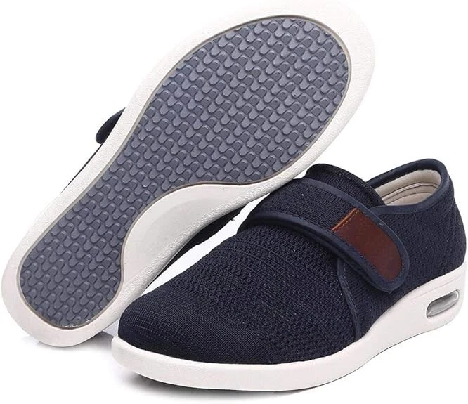 Men's Wide Walking Shoes, Adjustable Air Cushion Sneakers for Diabetic Feet
Opens in a new window or