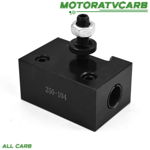 ALL-CARB 2X AXA 250-104 #4 Cambio Rapido Barra Alesatrice Resistente Porta Utensili Post - Foto 5 di 8