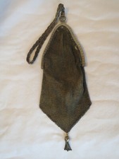 R. Blackinton  Co. Sterling Silver Mesh Purse With Chain 7362 Engraved