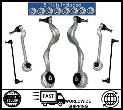 Set Vorderachse Querlenker + Stabilisatorstangen Für BMW 1 Serie 116i 120i 118i - Bild 1 von 4