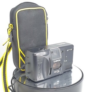 [Excellent+++] Chinon Auto GL Point & Shoot Film Camera w/ Case - great - #688