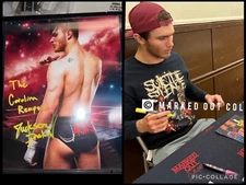 Jackson Drake Signed Metallic 8x10 Proof WWE ID Promo NXT EVOLVE AEW